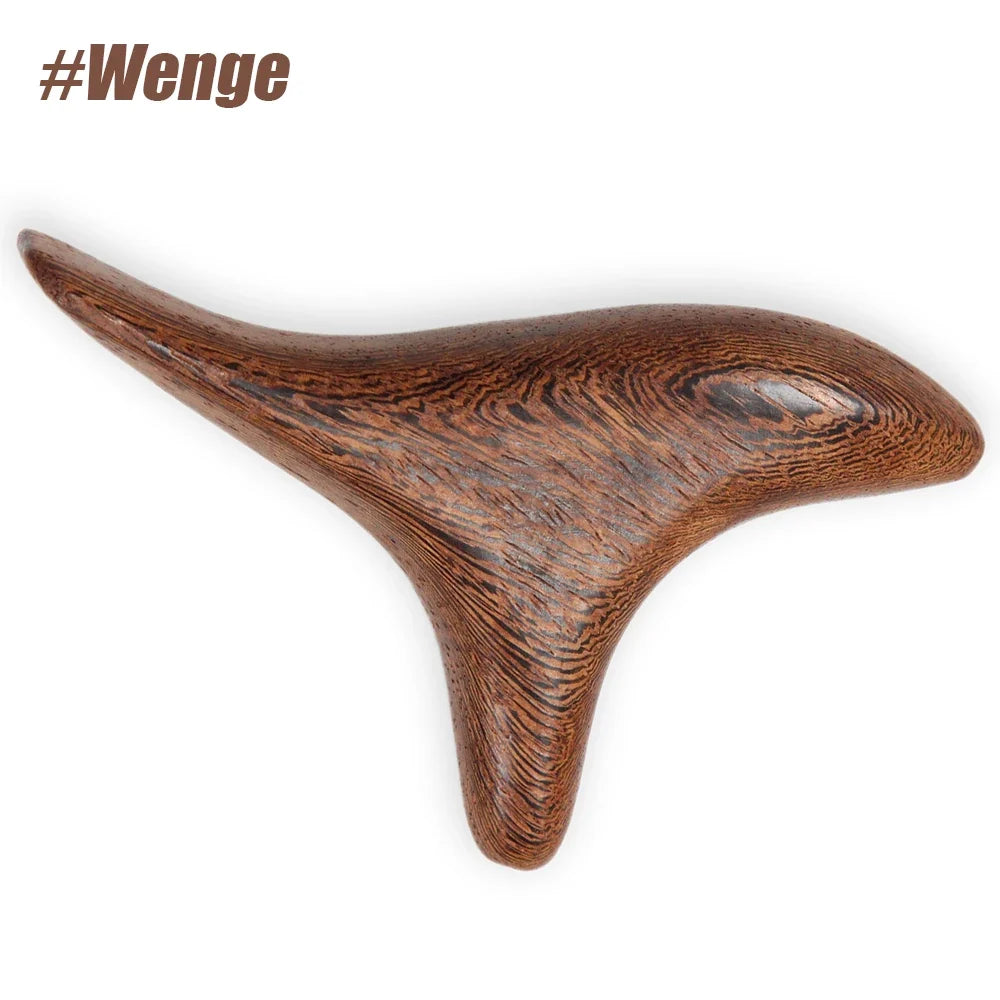 Wood Press Point Massager Wooden Triangle Foot Body Lymphatic Stick Professional Acupressure Massage Tools Drainage Tools